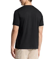 Psycho Bunny New Castle Short Sleeve Mini Embroidered Logo T-Shirt