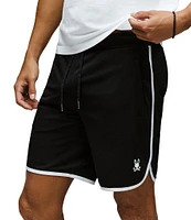 Psycho Bunny Nico Mesh 8#double; Inseam Shorts
