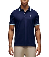 Psycho Bunny Nolan Pique Short Sleeve Polo Shirt