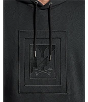 Psycho Bunny Oak City Lightweight Tonal Embroidered Logo Hoodie