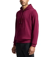 Psycho Bunny Oak City Lightweight Tonal Embroidered Logo Hoodie