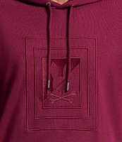 Psycho Bunny Oak City Lightweight Tonal Embroidered Logo Hoodie