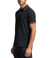 Psycho Bunny Oak City Pique Short Sleeve Polo Shirt