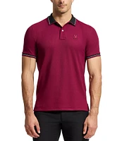 Psycho Bunny Oak City Pique Short Sleeve Polo Shirt