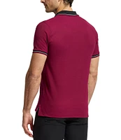 Psycho Bunny Oak City Pique Short Sleeve Polo Shirt