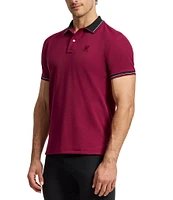 Psycho Bunny Oak City Pique Short Sleeve Polo Shirt