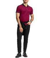 Psycho Bunny Oak City Pique Short Sleeve Polo Shirt