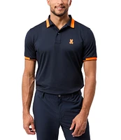 Psycho Bunny Performance Stretch Bellevue Sport Short Sleeve Polo Shirt