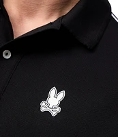 Psycho Bunny Performance Stretch Lucas Sport Short Sleeve Polo Shirt