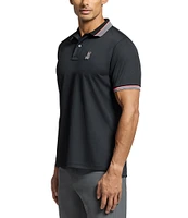 Psycho Bunny Performance Stretch Stratton Sport Pique Short Sleeve Polo Shirt