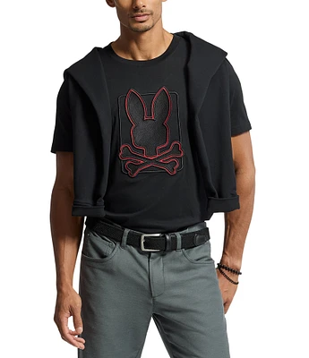 Psycho Bunny Pierce Embroidered Logo Short Sleeve T-Shirt