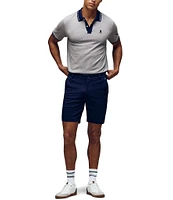 Psycho Bunny Quinton Textured Pique Short Sleeve Polo Shirt