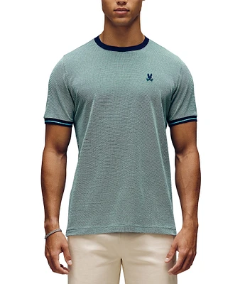 Psycho Bunny Quinton Textured Short Sleeve T-Shirt