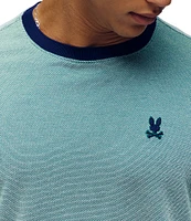 Psycho Bunny Quinton Textured Short Sleeve T-Shirt