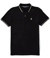 Psycho Bunny Riviera Pique Short Sleeve Polo Shirt