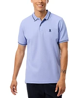 Psycho Bunny Riviera Pique Short Sleeve Polo Shirt