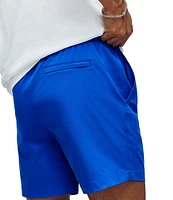 Psycho Bunny Samos Hydro Chromic 5 3/4#double; Inseam Printed Swim Trunks