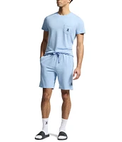 Psycho Bunny Short Sleeve Jersey Pocket Embroidered Bunny Lounge T-Shirt