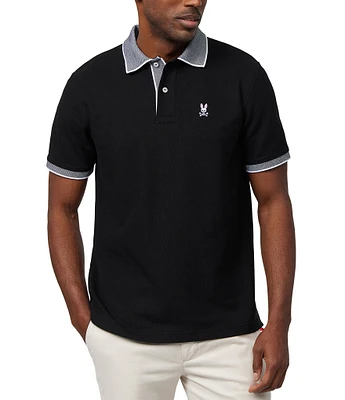 Psycho Bunny Southport Pique Short Sleeve Polo Shirt