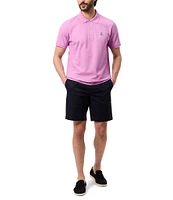 Psycho Bunny Stretch Diego 8.5#double; Inseam Shorts