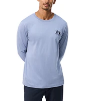 Psycho Bunny Tilden Logo Long Sleeve T-Shirt