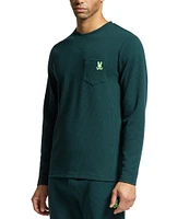 Psycho Bunny Vail Long Sleeve Bunny Waffle Lounge T-Shirt