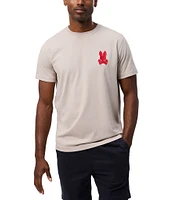 Psycho Bunny Walter Back Graphic Short Sleeve T-Shirt