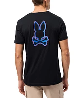 Psycho Bunny Walter Back Graphic Short Sleeve T-Shirt