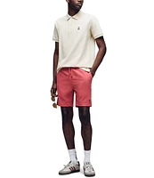 Psycho Bunny Willis Stretch Tencel 7#double; Inseam Shorts