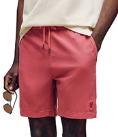 Psycho Bunny Willis Stretch Tencel 7#double; Inseam Shorts