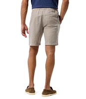 Psycho Bunny Windcrest Linen 7#double; Inseam Shorts