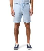 Psycho Bunny Windcrest Linen 7#double; Inseam Shorts