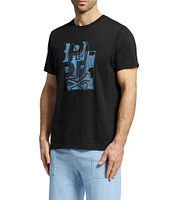 Psycho Bunny Zealand Graphic Short Sleeve T-Shirt