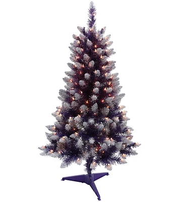 Puleo International Inc. 4-ft. Pre-Lit Pine Christmas Tree