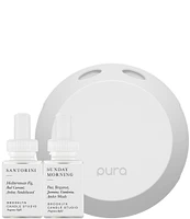 Pura 4 Smart Fragrance Diffuser x Brooklyn Candle Studio Santorini/Sunday Morning Fragrance Set