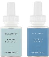 Pura 4 Smart Fragrance Diffuser x Illume Fresh Sea Salt/Citrus Crush Set