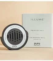 Pura Car Fragrance Diffuser x Illume Fresh Sea Salt Set