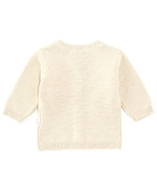 Purebaby® Baby Girls Newborn-24 Months Long Sleeve Textured Cardigan