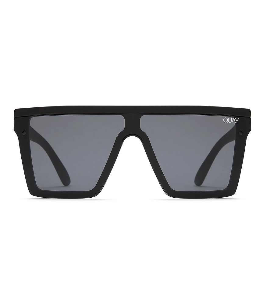 Quay Australia Women's Hindsight Oversized Square Sunglasses