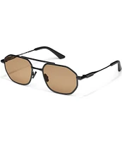 Quay Australia Men's En Route 44mm Round Sunglasses