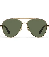 Quay Australia Men's Free Fall 55mm Polarized Aviator Sunglasses