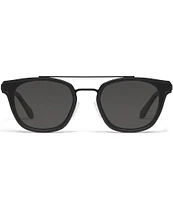 Quay Australia Men's Getaway 44mm Polarized Round Aviator Sunglasses