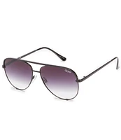 Quay Australia Unisex High Key Mini Mirrored Aviator Sunglasses