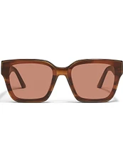 Quay Australia Unisex Drive In 50mm Tortoise Square Sunglasses