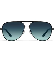 Quay Australia Unisex High Key 55mm Aviator Sunglasses