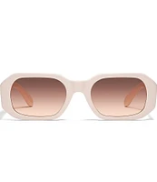 Quay Australia Unisex Hyped Up 44mm Geometric Sunglasses