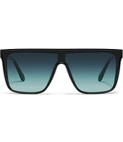 Quay Australia Unisex Nightfall Medium 49mm Shield Sunglasses