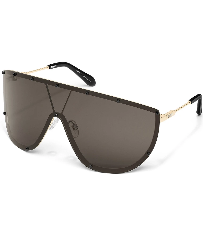 Quay Australia Unisex Onset 70mm Shield Sunglasses