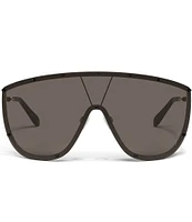 Quay Australia Unisex Onset 70mm Shield Sunglasses