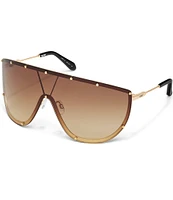 Quay Australia Unisex Onset 70mm Shield Sunglasses